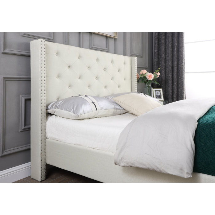 Mercer41 Boswell Upholstered Bed & Reviews Wayfair